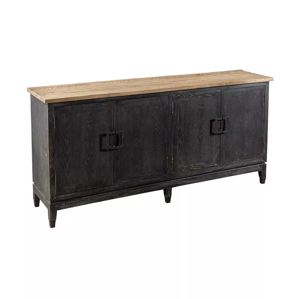 Monarch I 4 Door Oak Sideboard